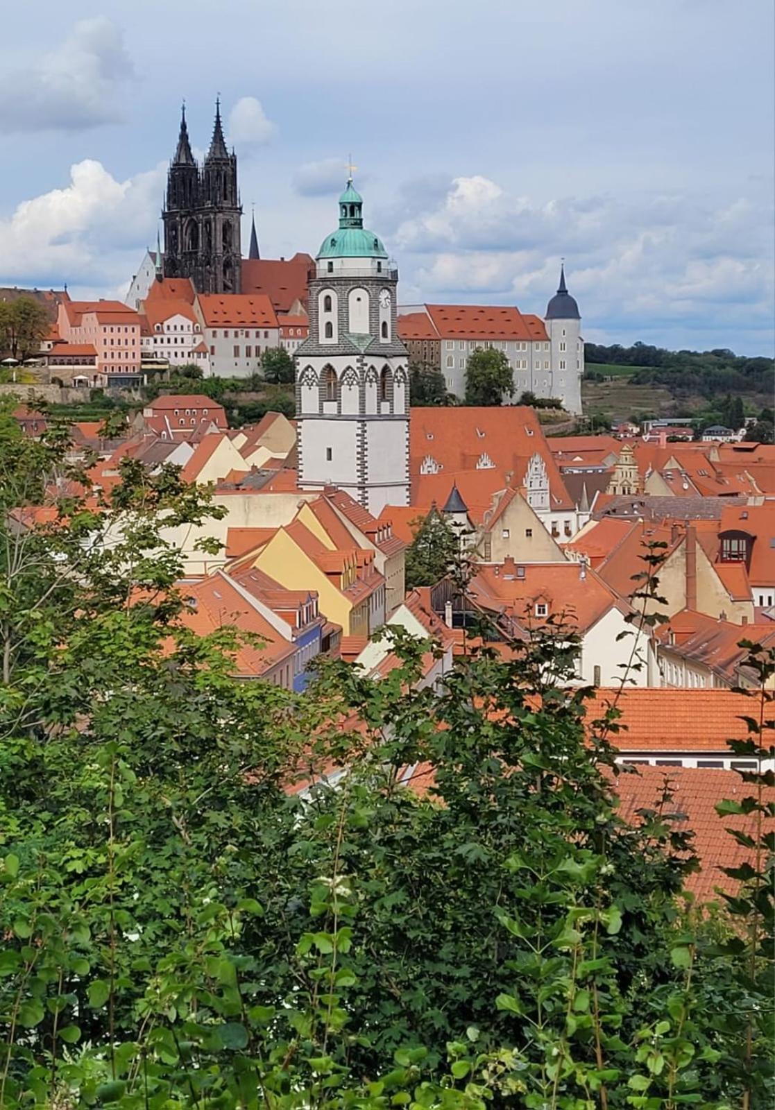 Cosel Apartment Altstadt Radfahrer Balkon ไมเซน ภายนอก รูปภาพ