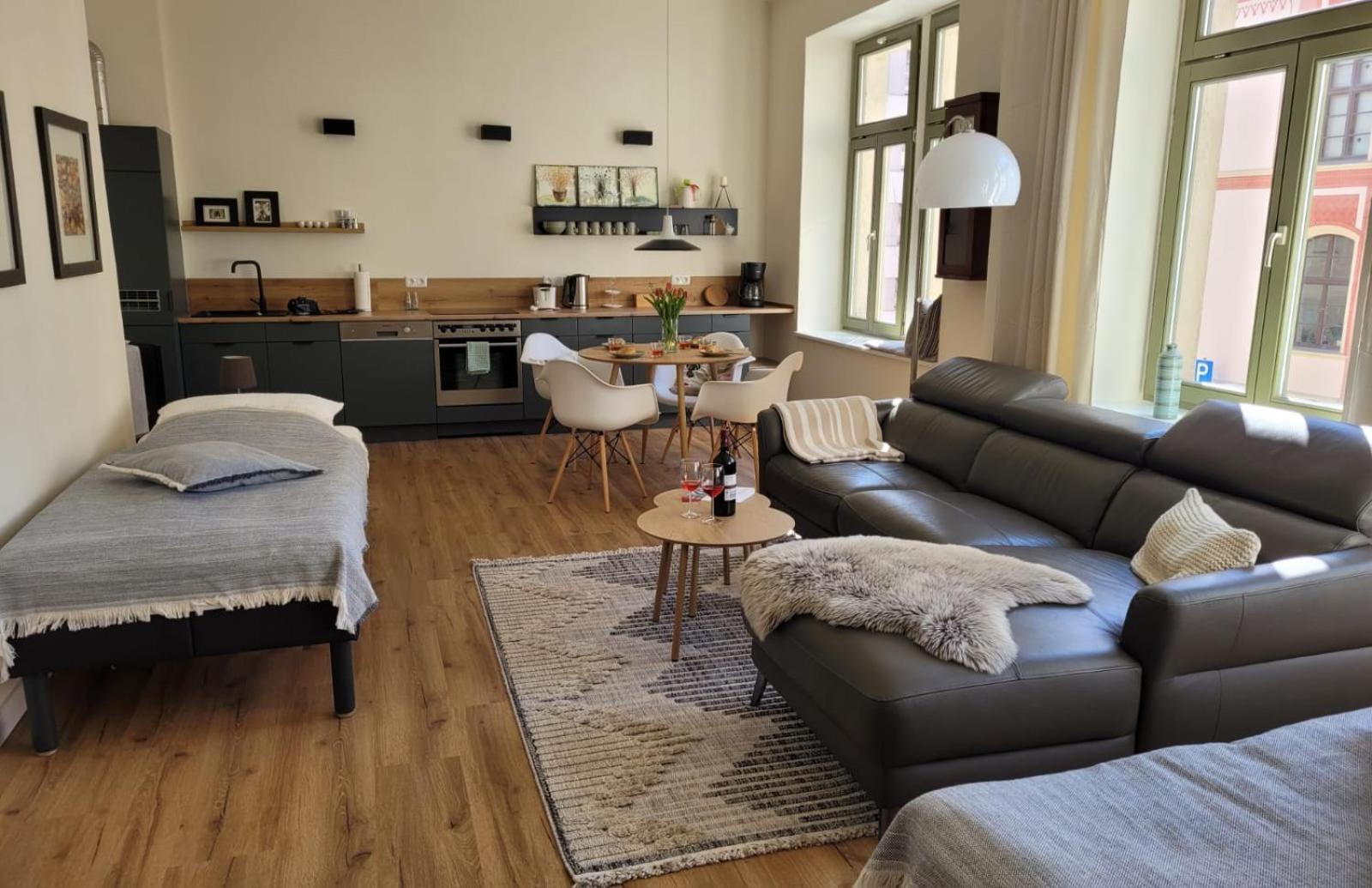 Cosel Apartment Altstadt Radfahrer Balkon ไมเซน ภายนอก รูปภาพ