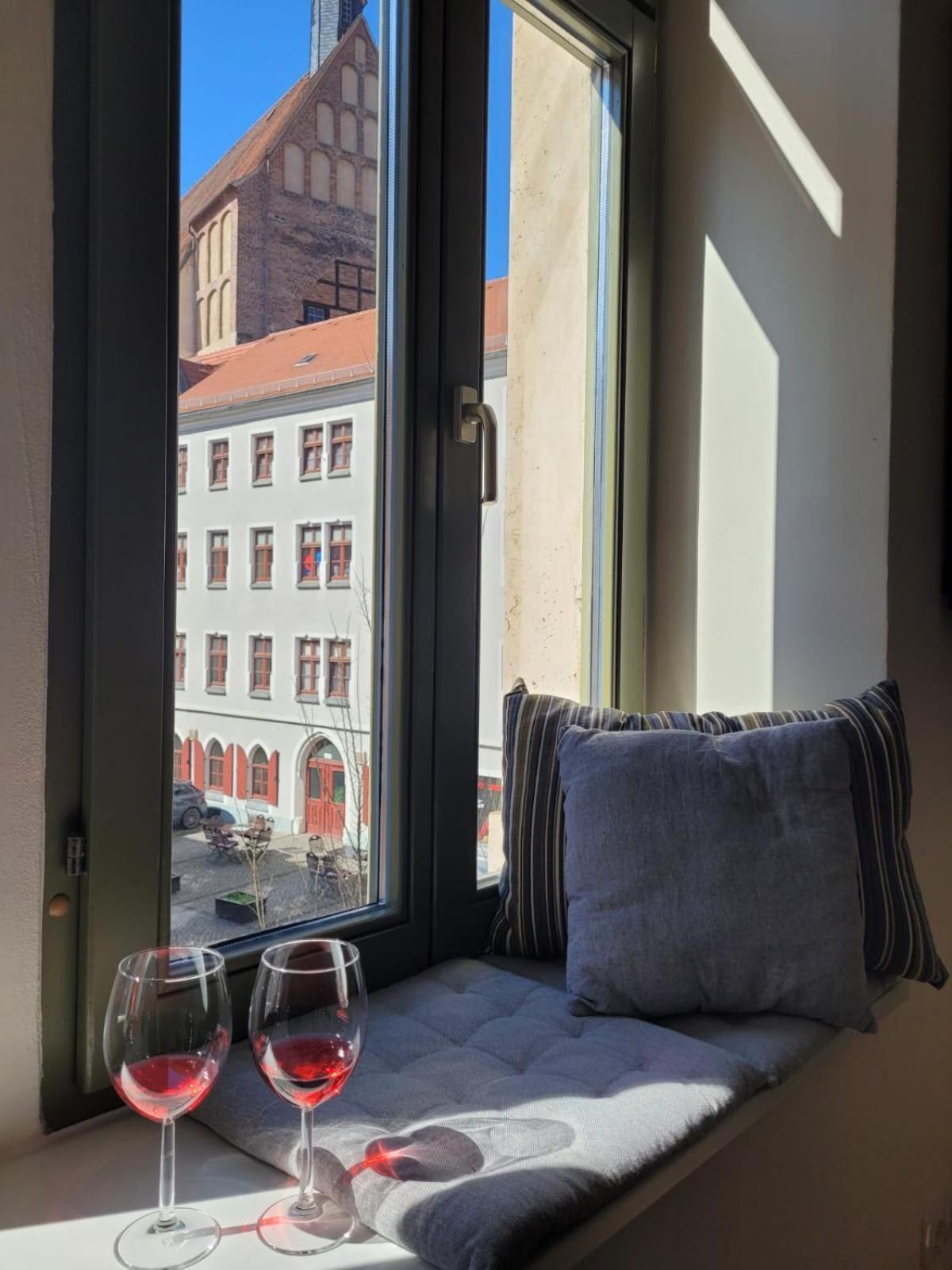 Cosel Apartment Altstadt Radfahrer Balkon ไมเซน ภายนอก รูปภาพ