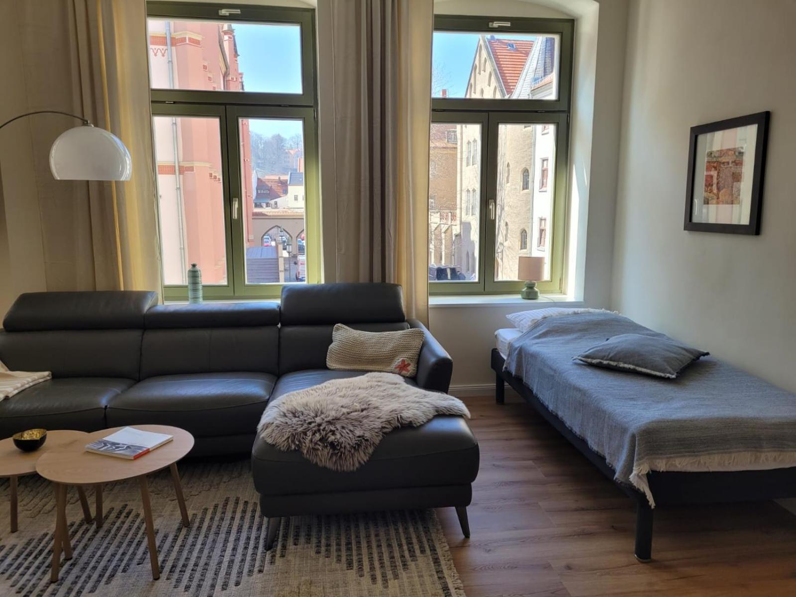 Cosel Apartment Altstadt Radfahrer Balkon ไมเซน ภายนอก รูปภาพ