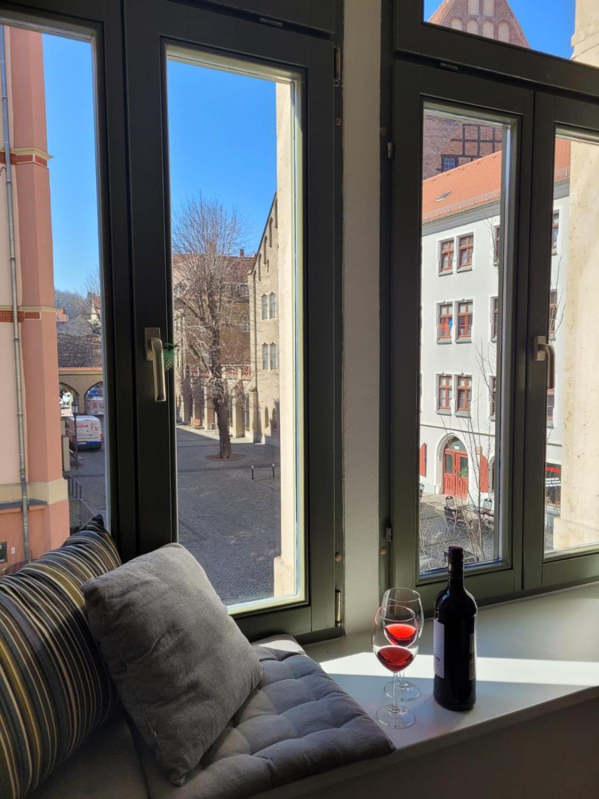 Cosel Apartment Altstadt Radfahrer Balkon ไมเซน ภายนอก รูปภาพ